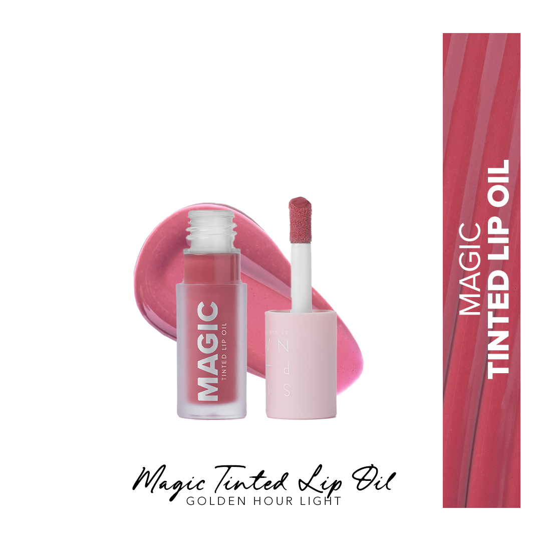 Golden Hour Magic Tinted Lip Oil - Light