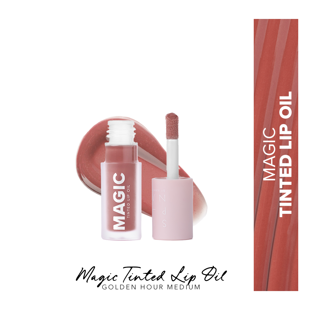 Golden Hour Magic Tinted Lip Oil - Medium