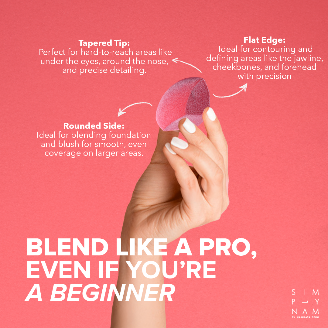 Pro Microfibre Makeup Sponge: Tangerine Dream