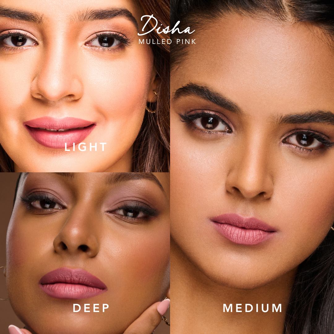 Disha - Mulled Pink Satin Soft Lip Crème