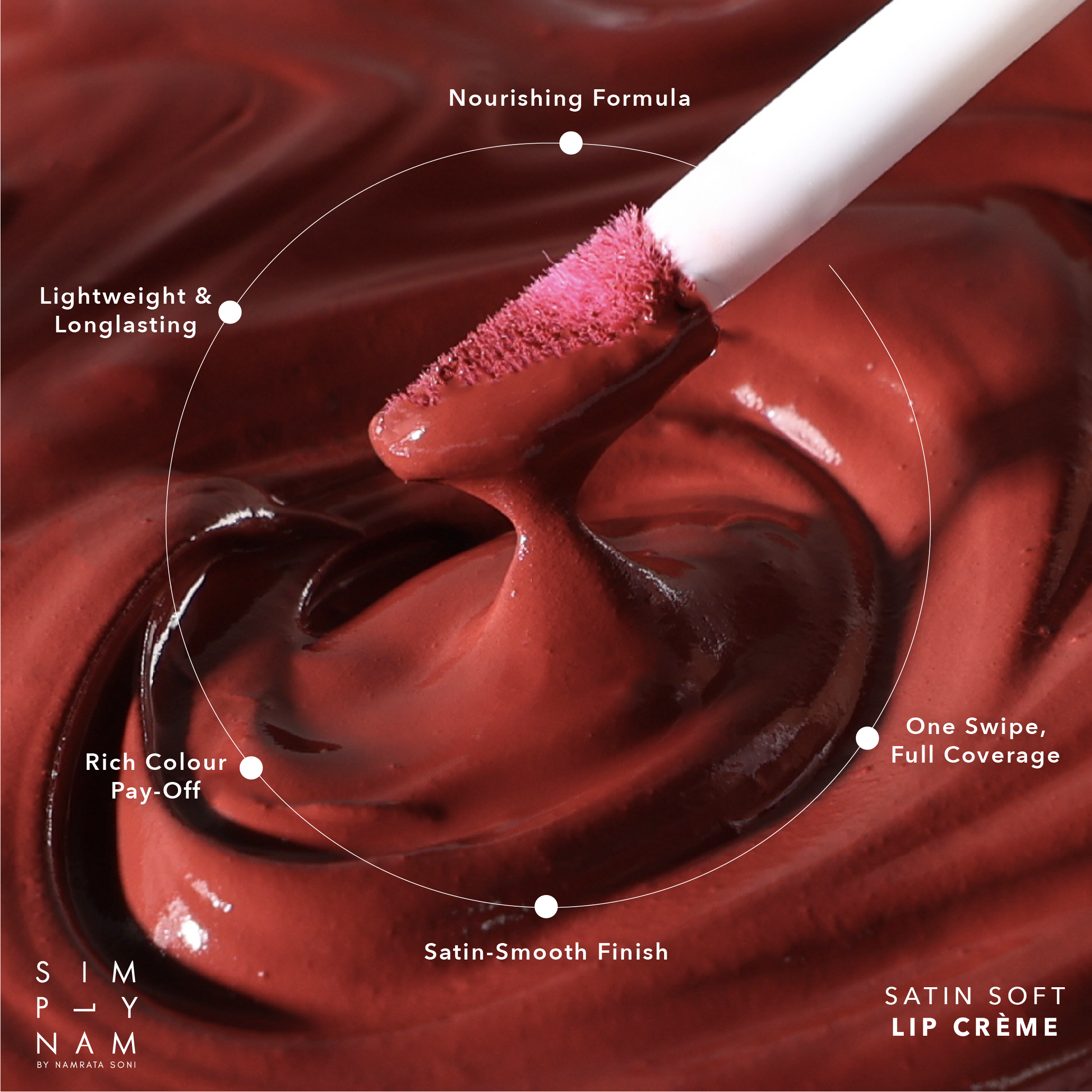 Rei - Tokyo Red Satin Soft Lip Crème