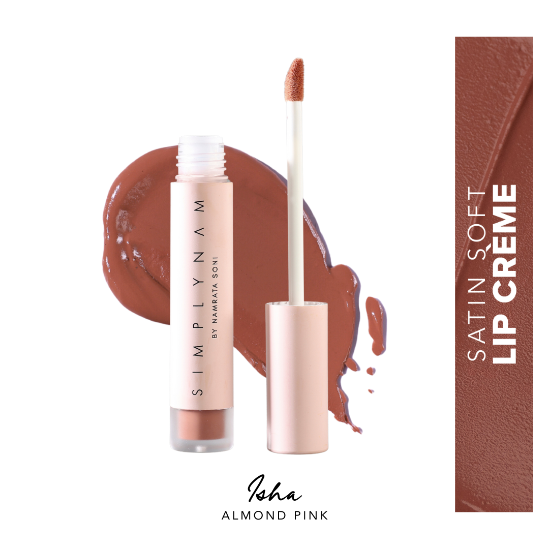 Isha - Almond Pink Satin Soft Lip Crème