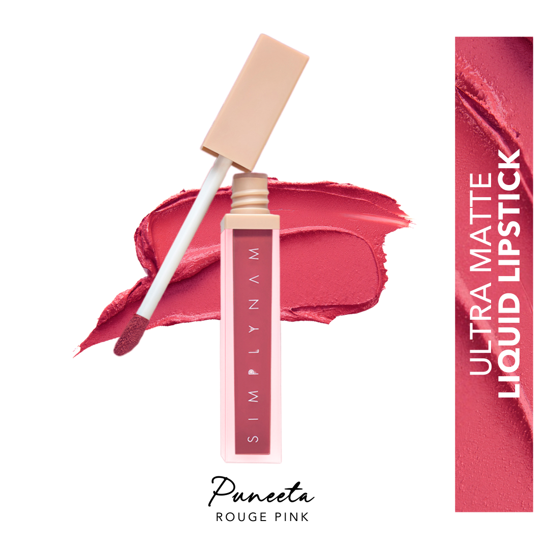 Puneeta - Rouge Pink Ultra Matte Liquid Lipstick