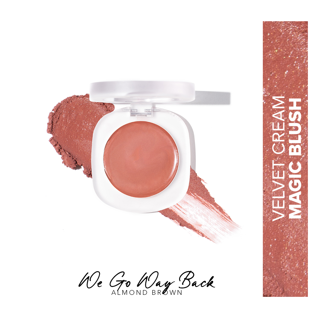 We Go Way Back - Almond Brown Velvet Cream Magic Blush