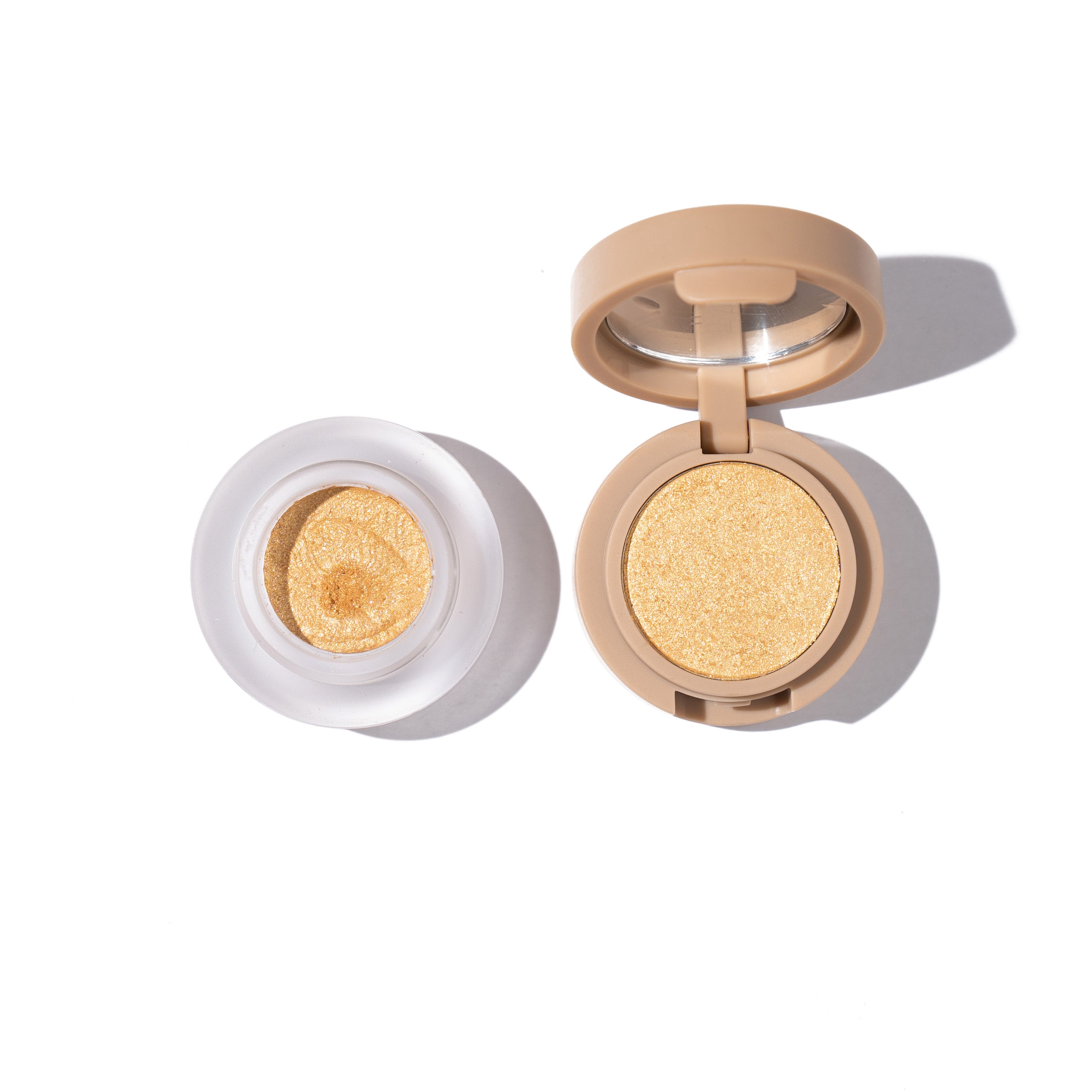 Gold powder deals eye shadow